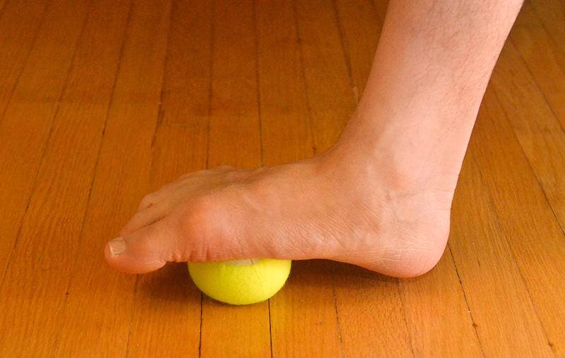 How do you exercise with heel spurs?