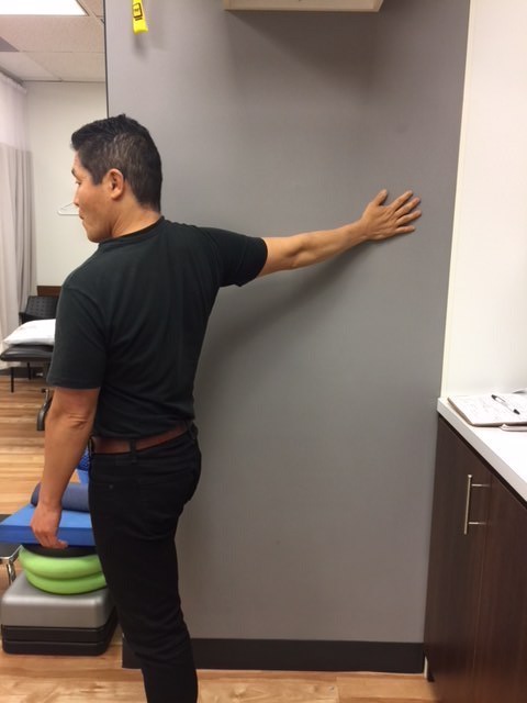 Pectoralis Major Stretch - Chest Stretch - Dr Ken Nakamura Downtown Toronto Chiropractor | Best Toronto Chiropractor