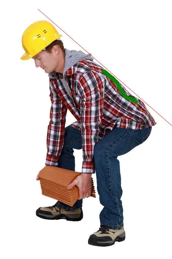 Butt Lifting Technique With Proper Spinal Curve in Green