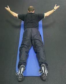Posture Exercises: Prone "Y" Exercise Toronto Chiropractor