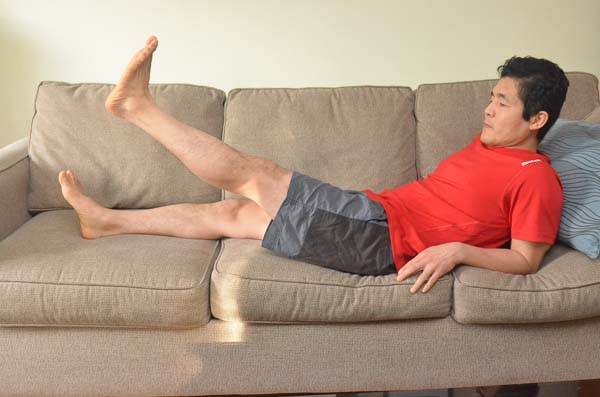 Straight Leg Raise Meniscus Exercise: Toronto Downtown Chiropractor